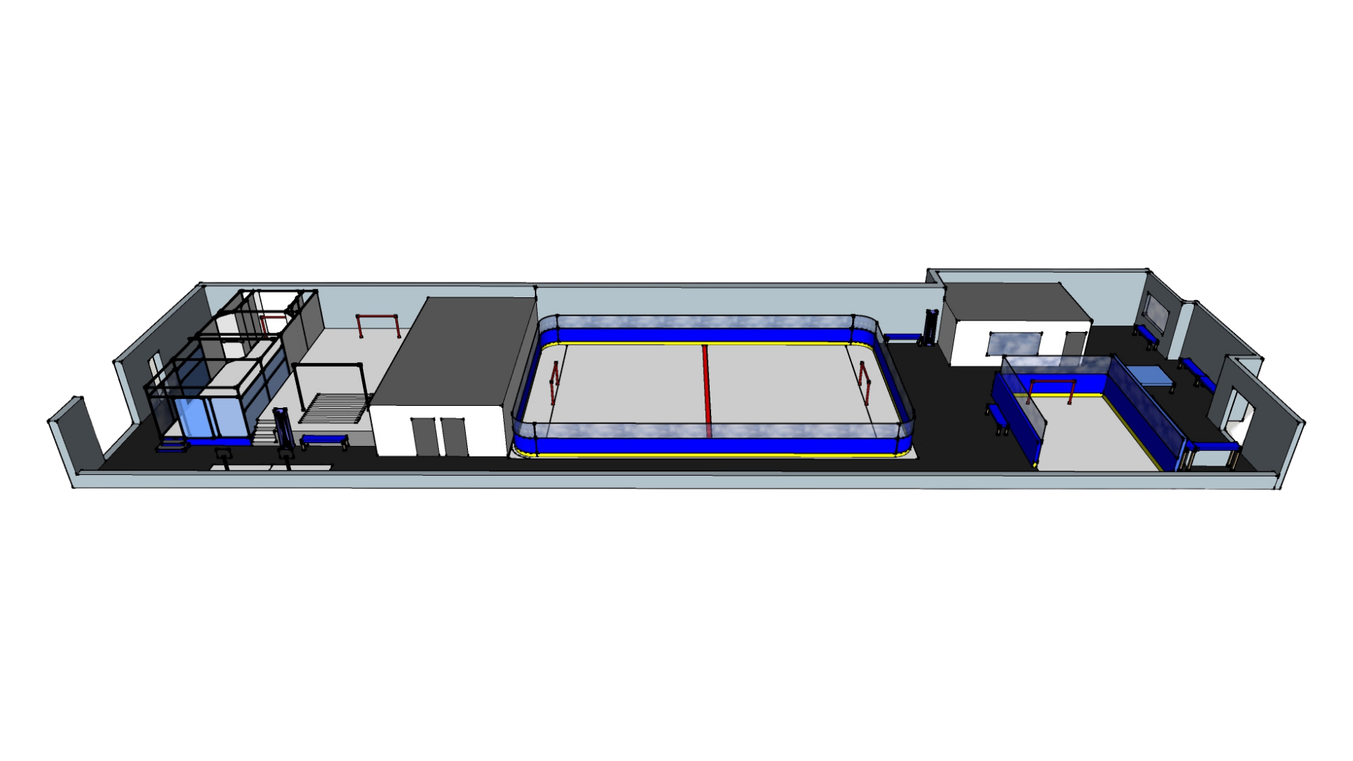 AKHockey Facility Render — Elite Complex