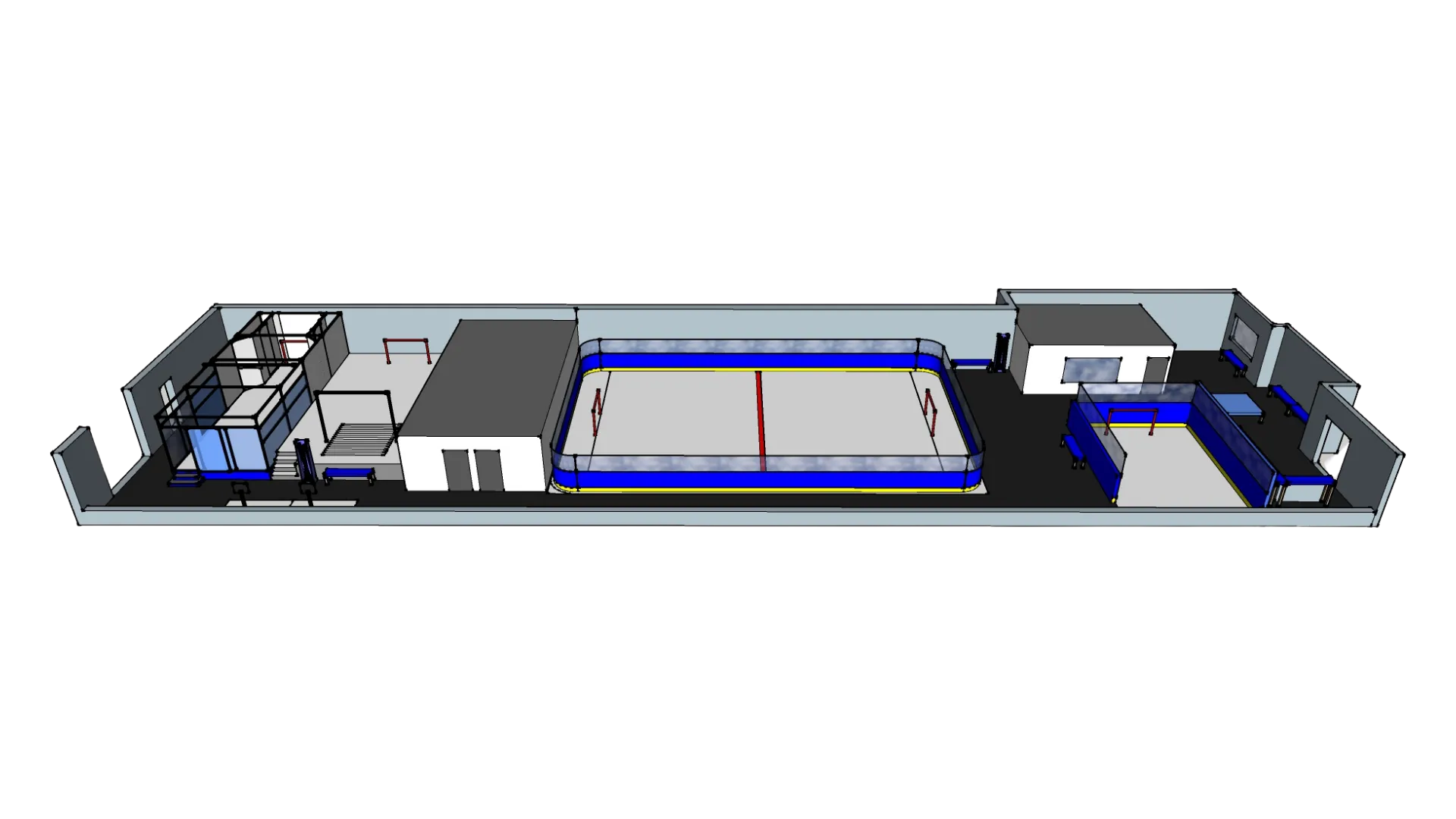 AKHockey Facility Render — Elite Complex